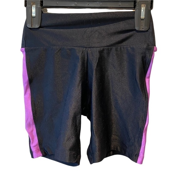 Booty by Brabants Curvy Shorts Black Purple OS CURVY - Picture 2 of 9